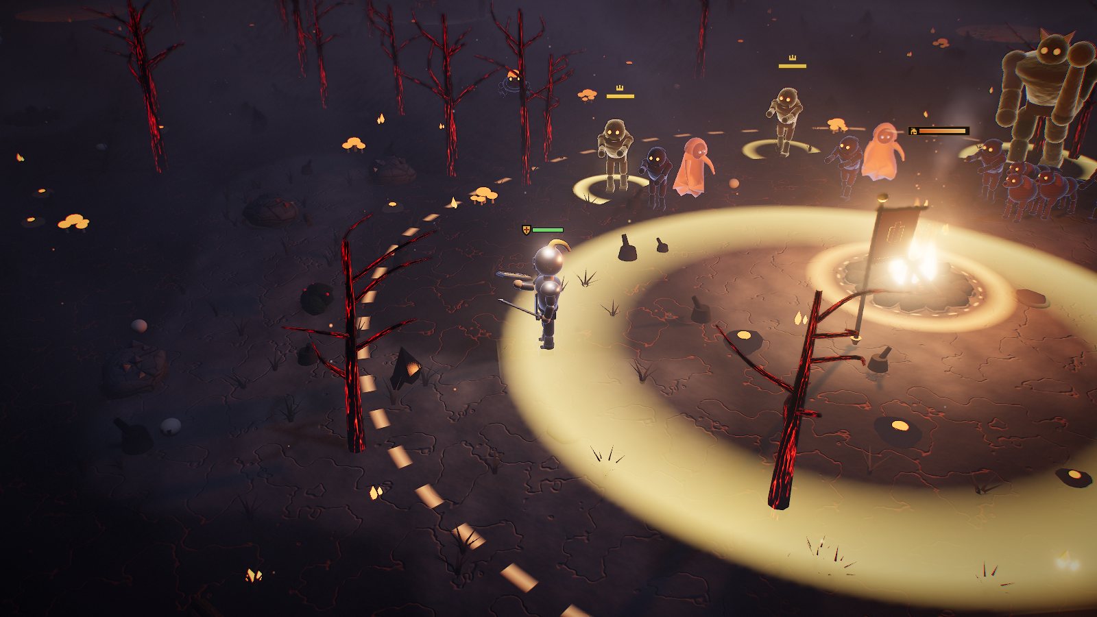 Last Ember: Dead trees and embers on Ashfall